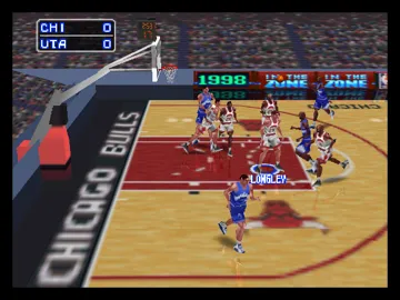 NBA Pro 98 (Europe) screen shot game playing